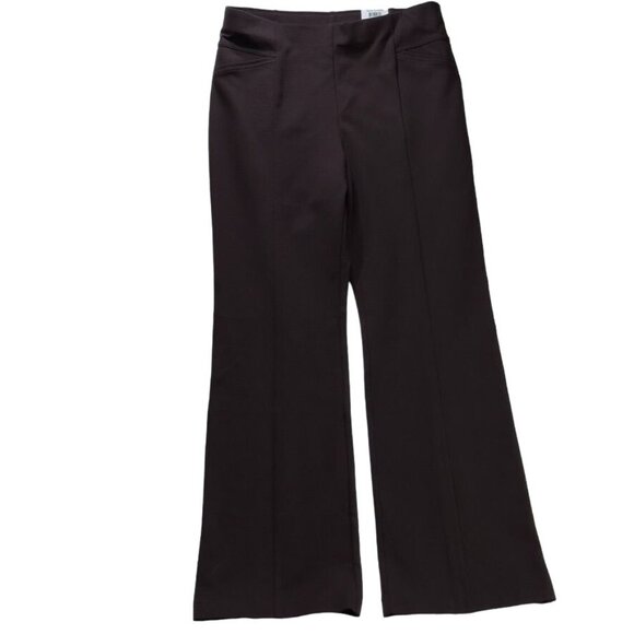 INC Women's Boot Leg Pants High Rise French Roast Rayon Blend Stretch Size 16 - Picture 2 of 11